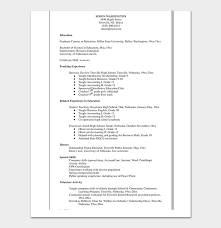 An effortless experience for you, the job seeker (commercial use is not allowed) and will be legally prosecuted. Teacher Resume Template 19 Samples Formats