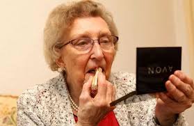 Britain's oldest Avon lady is still turning heads at 90
