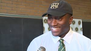 WATCH: 'I'm going to bring the monster out;' Ursuline's James Phillips  signs with Western Michigan