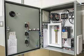 The structure of an electrical control panel is a combination of an enclosure and a back panel, similar to a breaker box in a home or office. Electrical Control Panels Dentech Industrial