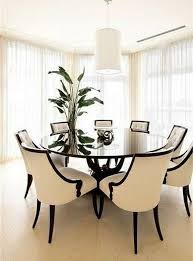 This beveled polish round glass table top can serve a variety of purposes. Glass Top Dining Table Decoration Ideas Novocom Top