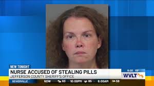 Nurse accused of stealing pills