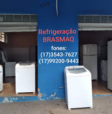REFRIGERAÇÃO BRASMAQ MAQ.DE LAVAR E REFRIGERADORES