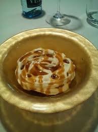 A deserted or forsaken region; Dessert Creme Brulee Foam Ice Cream Picture Of Aq Tarragona Tripadvisor
