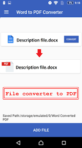 This is easy to do with the right soft. Word To Pdf Converter For Android Apk Download