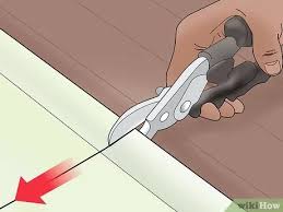 When cutting vinyl siding, the installer will most likely use a miter saw. 3 Ways To Cut Vinyl Siding Wikihow