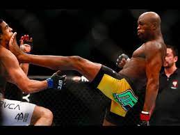 Two punches on the crumpled belfort polished off the phenom 3:25. On This Day In Mma Anderson Silva Knocks Out Vitor Belfort With Front Kick Mma Fighting Youtube