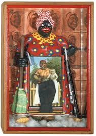 There's only 1 thing worse, in the universe, & that's no aunt. Betye Saar The Liberation Of Aunt Jemima 1972