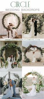 Woodland, boho, garden, rustic, coastal and so on. 20 Wedding Moon Gates Circle Wedding Backdrops Deer Pearl Flowers