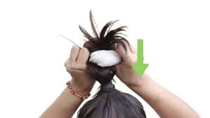 The sock bun gets its name as the hair tool you use to create your bun can be created from an old sock. How To Do A Sock Bun With Short Hair 13 Steps With Pictures