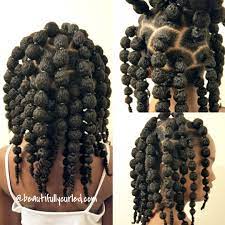 Hair Puff Balls New Trending Style For Girls Beautifully Curled Hair Puff Black Kids Hairstyles Kids Braided Hairstyles