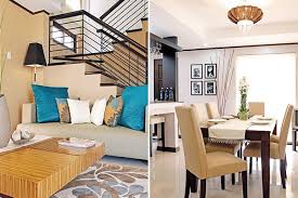 A Play Of Patterns And Light Colors In A Cavite Home Living Room Lighting Design Contemporary House Home