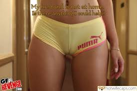 Usually when you wear tight clothes. Friends No Panties Hotwife Caption 7698 Wife S Camel Toe In Yellow Shorts Welcoming A Friend
