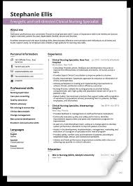 A header, resume summary, skills section, work experience and education. Cv Template Update Your Cv For 2021 Download Now