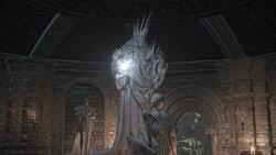 Kiln of the first flame concept art. Gwyn Lord Of Cinder Dark Souls Wiki Fandom