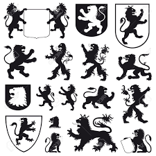 Black And White Coat Of Arms Zambia Stock Vector Heraldry Design Coat Of Arms Lion Clipart