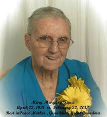 Mary Faux Obituary