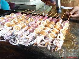 Berburu Sate Cumi Cumi Dan Gurita Yang Kekinian Di Solo Love Indonesia Gurita Solo Indonesia