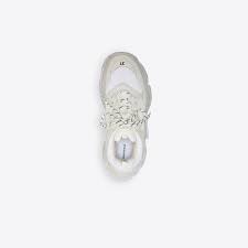 Triple S Clear Sole Trainers White For Women Balenciaga