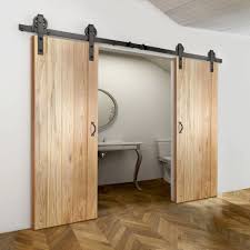 thruslide traditional solid rustic oak button bead f l sliding double door lifestyle image b barn style doors barn door installation inside barn doors