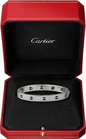 Love Bracelet Diamond Paved Ceramic Love Bracelet 18k White Gold Black Ceramic Love Bracelets Cartier Diamond Bracelet Cartier Love Bracelet