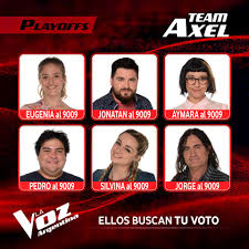 Based on the reality singing competition the voice of holland. Axel Confia En Que Vos Elijas A Los La Voz Argentina Facebook