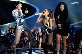 Ariana Grande Nicki Minaj Jessie J Hit Artist 100 With A