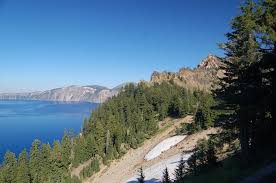 You will also find residents eager. Volcanic Legacy Scenic Byway Snow Patches On Slopes Above Crater Lake U S National Archives Public Domain Search