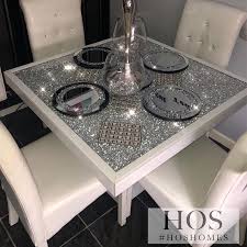Order Your Diamond Crush Dining Table Today Online At Www Hoshome Com Guaranteed Christmas Delivery Available D Diy Home Decor Bedroom Apartment Decor Decor