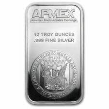 10 Oz Silver Bullion Bars For Sale Ebay