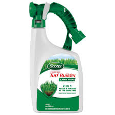 The verbose details on lawn care. Scotts Liquid Turf Builder 32 Oz Ready To Spray Lawn Food 542040605 The Home Depot