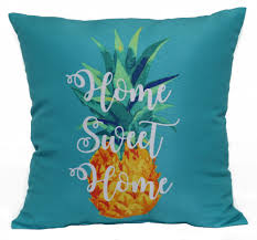 Now i know about accent walls and the whole world of throw pillows. Mainstays 16 Pineapple Outdoor Throw Pillow Walmart Com Walmart Com