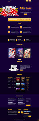 Casino Gambling Html Website Template Website Template Html Website Templates Templates