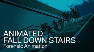Animated ‘Mechanism of Injury’ Falling Down Stairs