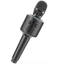 Discover savings on electronics & more. Wireless Bluetooth Karaoke Microphone Blavor Wireless Carpool Karaoke Microphone With Dual Sing Best Gifts For Men Women Karaoke Machine For Kids Adults Portable Leather Rechargeable Handheld Mic Wantitall