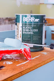 to paint your plywood kitchen cabinets