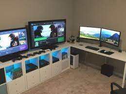 Training Room Battlestation Video Game Rooms Video Game Room Design Small Game Rooms