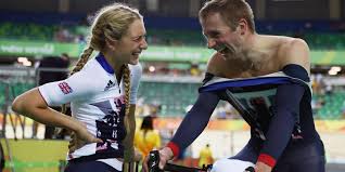 «taking a purplebricks estate agent for a ride around the velodrome with her suit on. Kennys Spearhead Gb Charge At Track World Championships Team Gb