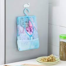 Getting rid of clutter can seem like an overwhelming task, but here are a number of surefire tips to get your clutter cleared and get you back on track with minimal effort! Hanging Storage Net Bag With Hook Bathroom Kitchen Storage Pouch Organizer For Shampoo Conditioner Soap Kids Toy Cosmetics Buy Online At Best Prices In Pakistan Daraz Pk