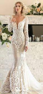Naama And Anat Wedding Dresses 2020 The Royal Blossom Collection Glamorous V Lace Wedding Dress Vintage Lace Mermaid Wedding Dress Wedding Dresses Romantic