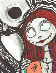 Like Jack And Sally Nightmare Before Christmas Drawings Sally Nightmare Before Christmas Tim Burton Art