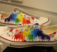 Deals on converse sneakers from 9 shops. Rainbow Paint Splatter Converse Shoes Painted Shoes Diy Shoes Nice Shoes