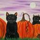 Halloween Cats Paint & Sip Event event image