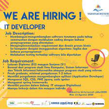 Info lowongan kerja edc terbaru juli 2021 temukan loker edc terbaru yang sesuai dengan lokasi, pendidikan dan minat anda untuk lulusan smp, sma, smk, diploma dan sarjana. Universitas Komputer Indonesia