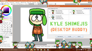 Collection by kyala • last updated 8 days ago. Shimeji Pack Kyle Broflovski South Park By Scenikeight On Deviantart