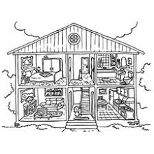 If you need a simple coloring page for your children, you can use house coloring pages.it is a fun activity for your children because it seems that they are painting their houses and it helps kids to develop their habit of coloring and painting, introduce them new colors, improve the creativity and motor skills. Top 20 Free Printable House Coloring Pages Online