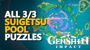 Here's how you can solve the relay statue puzzle in suigetsu pool in genshin impact. Video Todos Los Suigetsu Pool Puzzles Genshin Impact Electro Totems Y Relay Stone