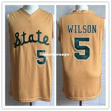2019 5 Dj Wilson Michigan State College Retro Classic Basketball Jersey Mens Stitched Custom Number And Name Jerseys From Retorjerseys 23 46