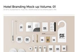 Hotel Amenity Branding Vol 1 Hotel Branding Stationery Branding Branding