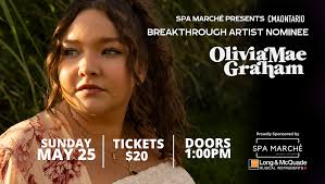 Live in Tillsonburg with Olivia Mae Graham